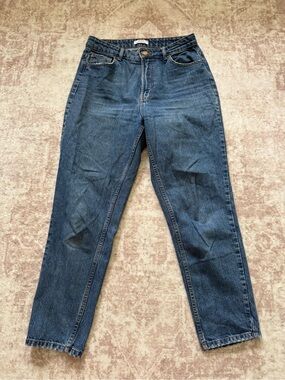 bershka straight leg jeans